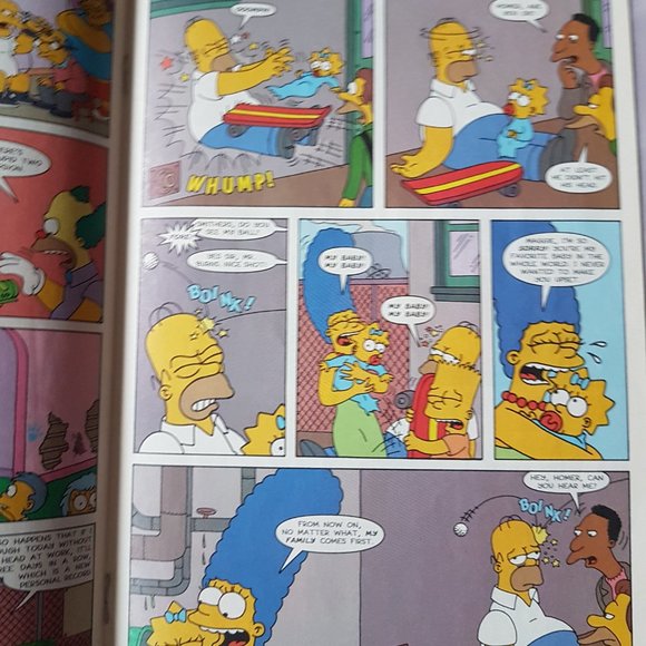 Vintage Simpsons Comic #42 - Picture 6 of 10